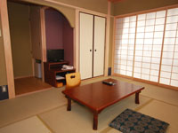 Japanese style with bath and toilet, 6 + 1 tatamis room